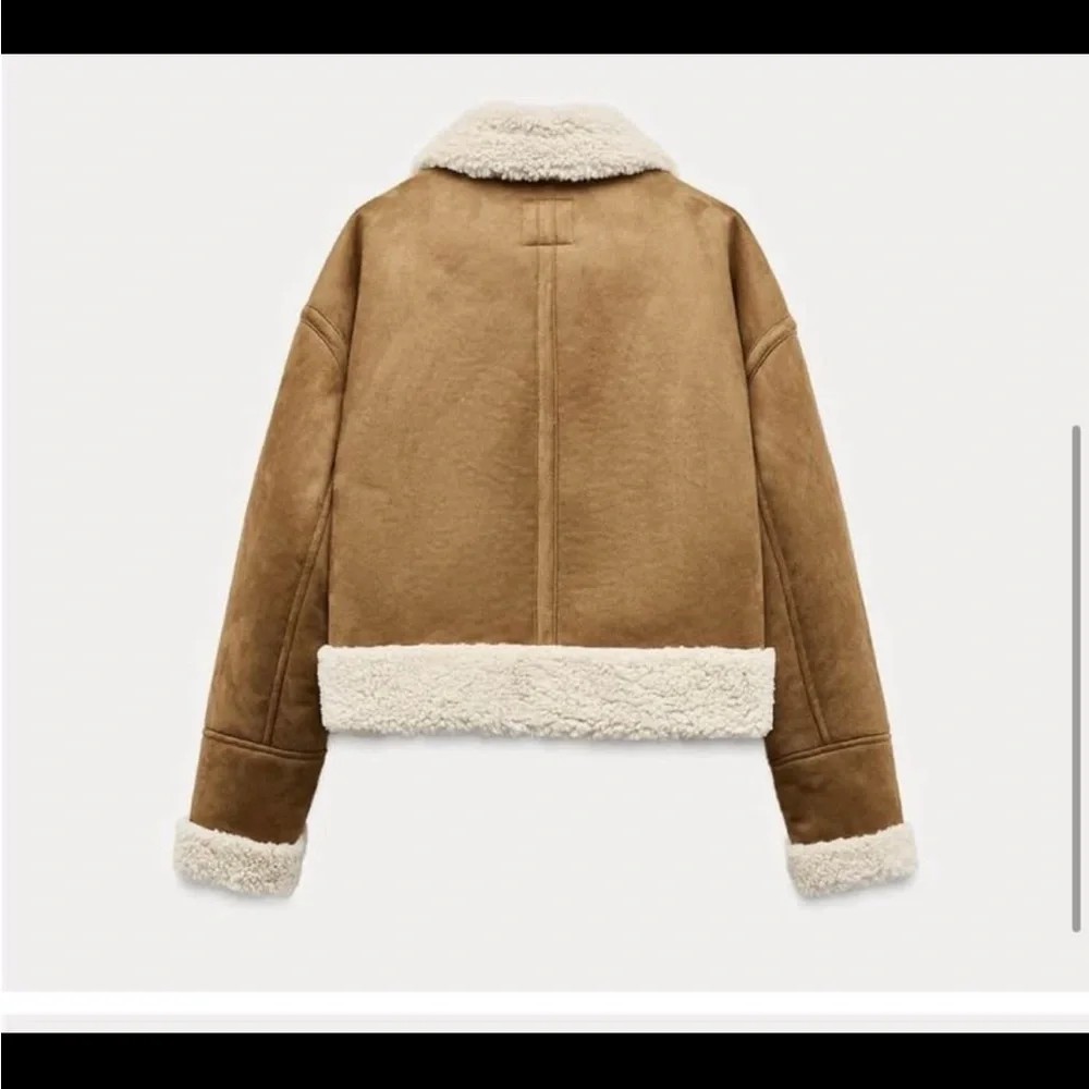 VIRAL NEW ZARA DOUBLE-FACED JACKET LUXURY JACKET SIZE M - Picture 12 of 15